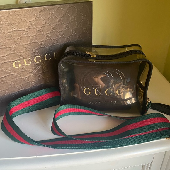 clear bag gucci